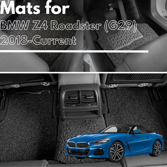 for BMW Z4 Roadster (G29)2018-Current, Premium Car Floor Mats