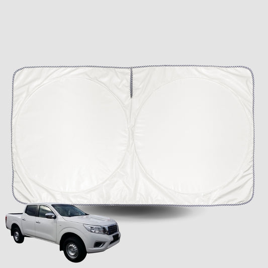 Windscreen Sun Shade for Nissan Navara Dual Cab (NP300/D23 STX with rear cupholder)2015-Current