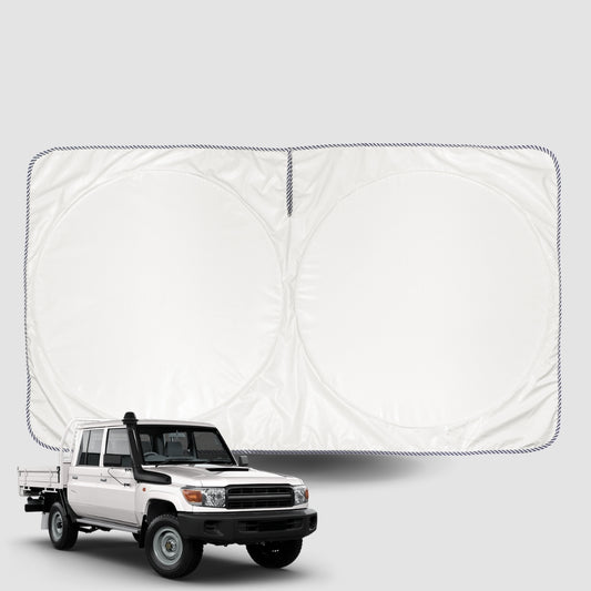 Windscreen Sun Shade for Toyota LandCruiser 70 Double Cab 2014-Current