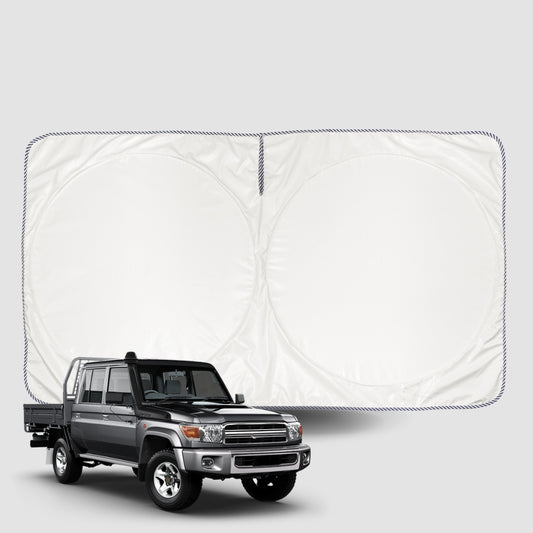 Windscreen Sun Shade for Toyota LandCruiser 79 Series Double Cab 2012-Current