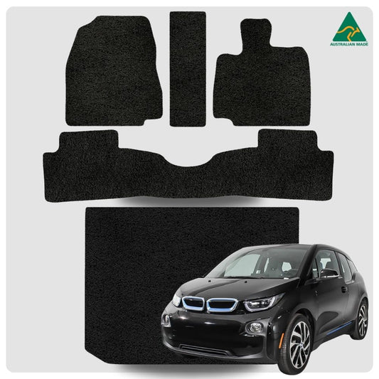 for BMW i3 (I01)2014-2021, Premium Car Floor Mats