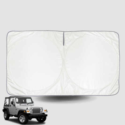 Windscreen Sun Shade for Jeep Wrangler (4-Door JK)2006-2018