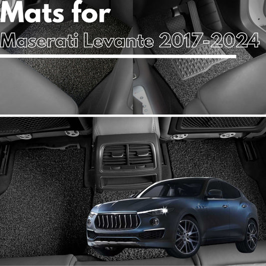 for Maserati Levante 2017-2024, Premium Car Floor Mats